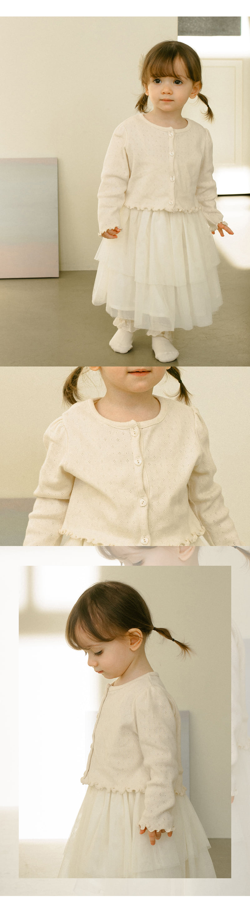 Kids Clara - Korean Baby Fashion - #babygirlfashion - Priscilla Baby Cardigan - 4