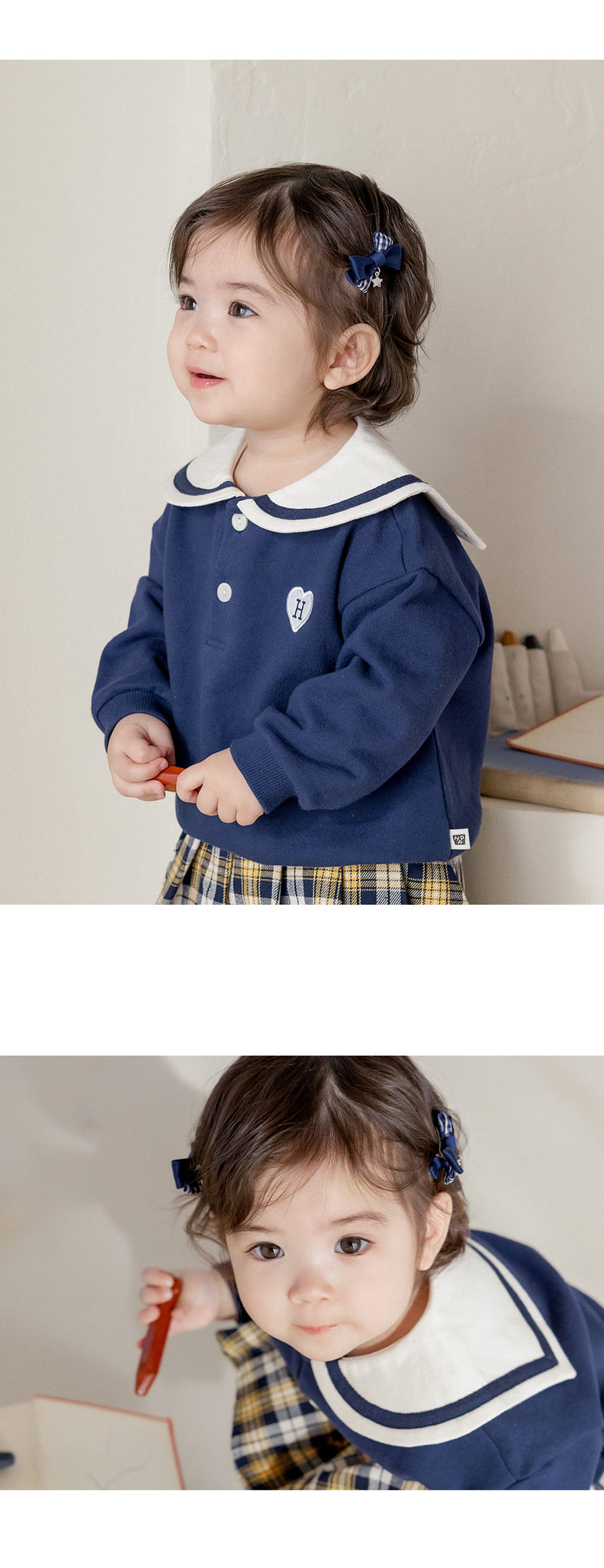 Kids Clara - Korean Baby Fashion - #babyoninstagram - Kira Baby Hairpin Set (set of 5) - 2