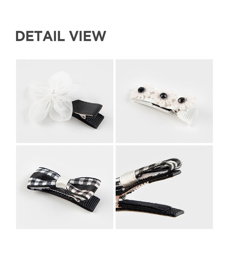 Kids Clara - Korean Baby Fashion - #babyoninstagram - Hiini Baby Hair Pin Set (set of 5) - 6