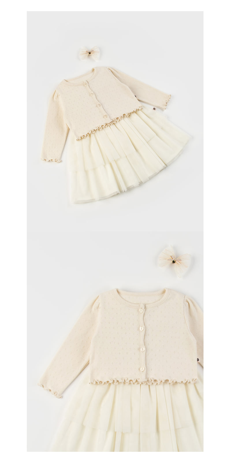 Kids Clara - Korean Baby Fashion - #babyoninstagram - Priscilla Baby Cardigan - 5
