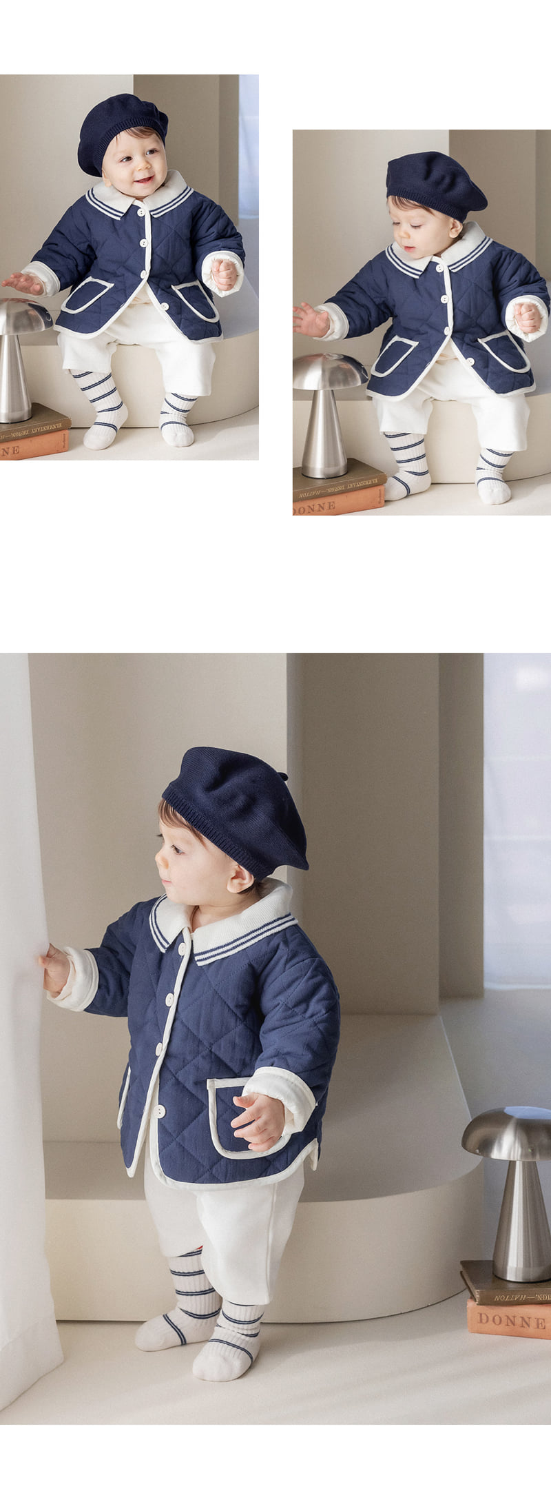 Kids Clara - Korean Baby Fashion - #babyootd - Milo Baby Knee Socks (set of 5) - 6