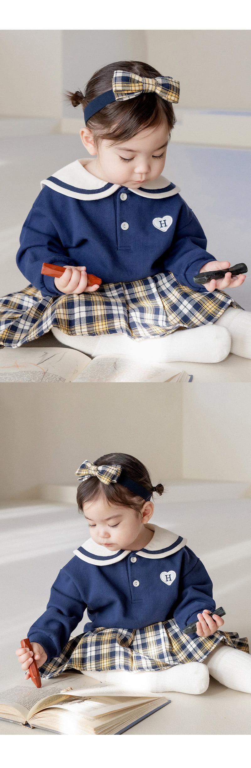 Kids Clara - Korean Baby Fashion - #babyootd - Erin Baby Hairband (set of 5) - 2