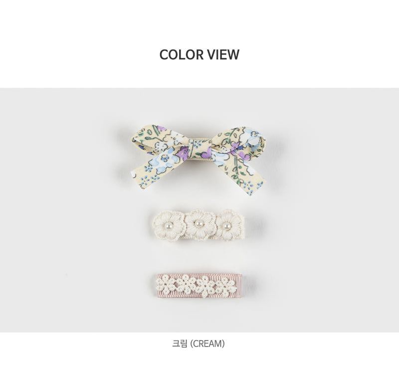Kids Clara - Korean Baby Fashion - #babyootd - Lerida Baby Hairpin Set-R (set of 5) - 9