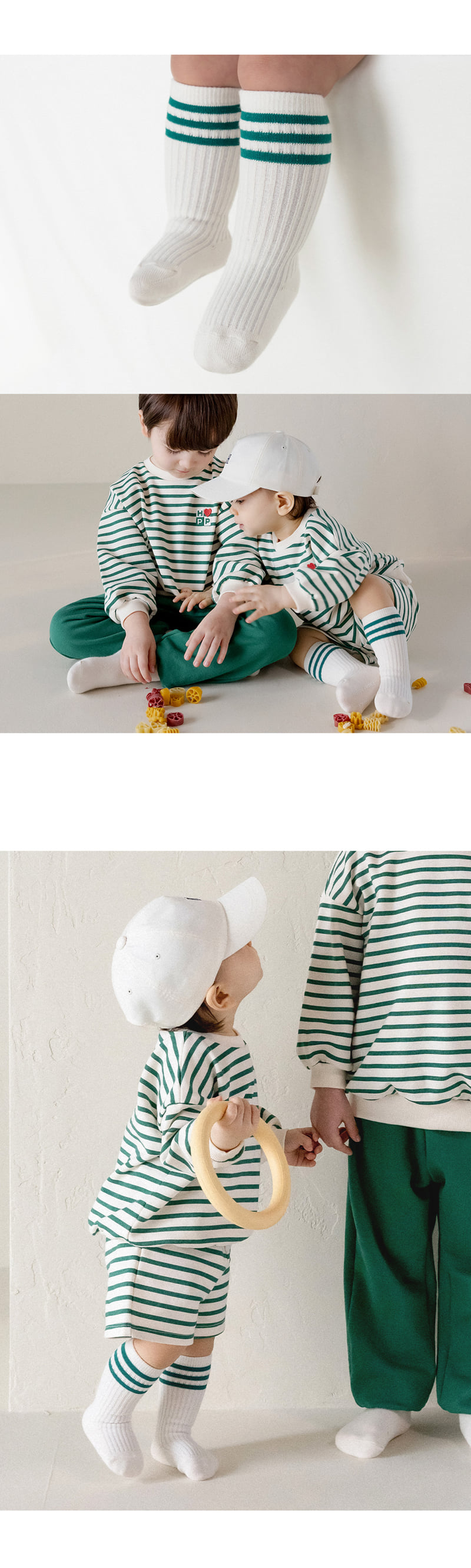 Kids Clara - Korean Baby Fashion - #babyoninstagram - Bestie Knee Socks (set of 5) - 4