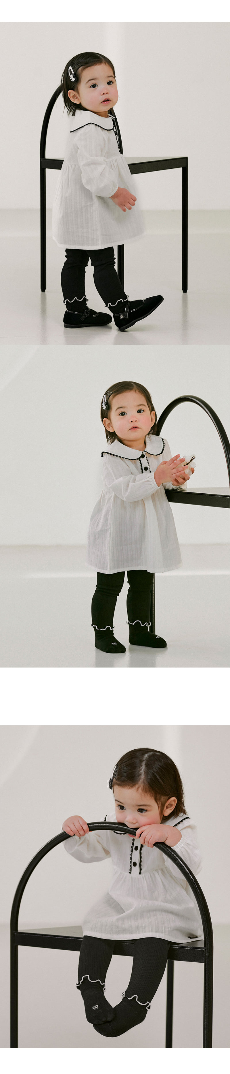 Kids Clara - Korean Baby Fashion - #babyootd - Burnia Baby Leggings - 2
