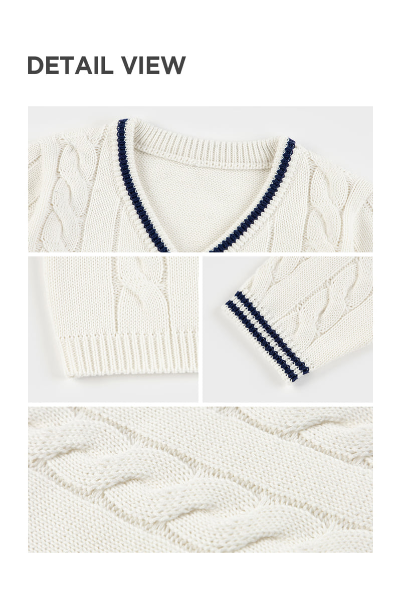 Kids Clara - Korean Baby Fashion - #babyoutfit - George Knitted Baby Cardigan - 7