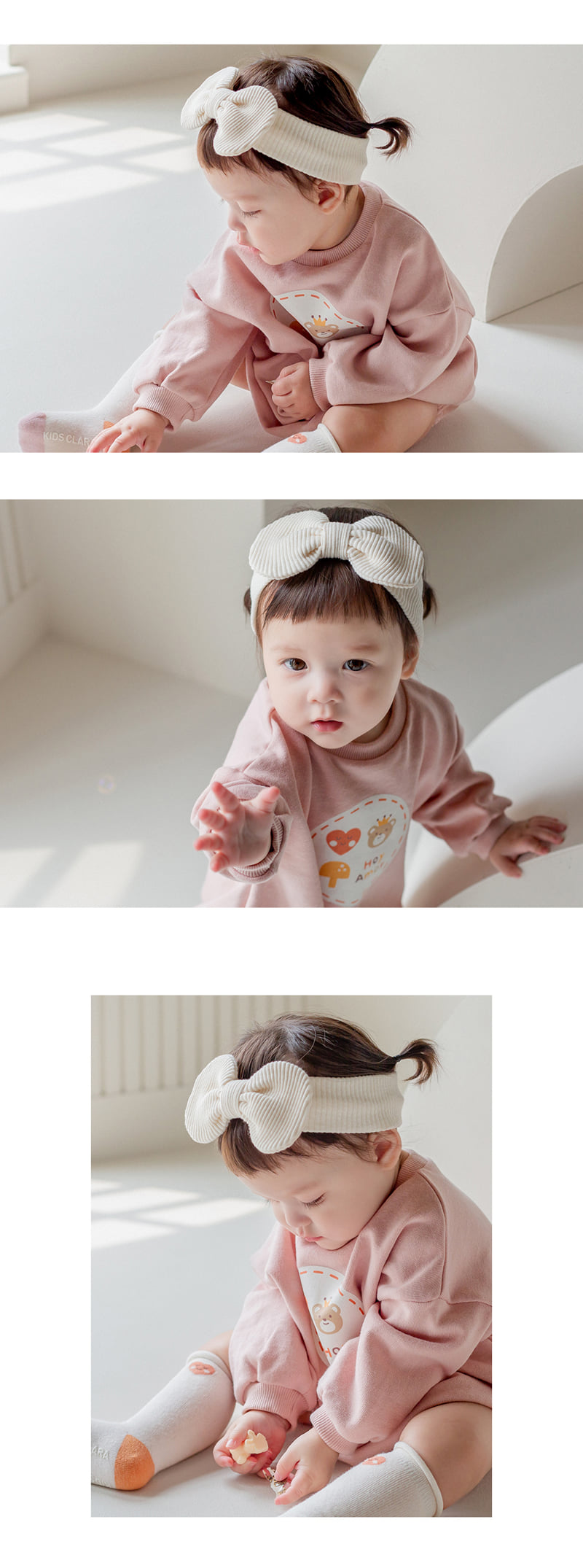 Kids Clara - Korean Baby Fashion - #babyoutfit - Days Baby Hairband-R (set of 5) - 7
