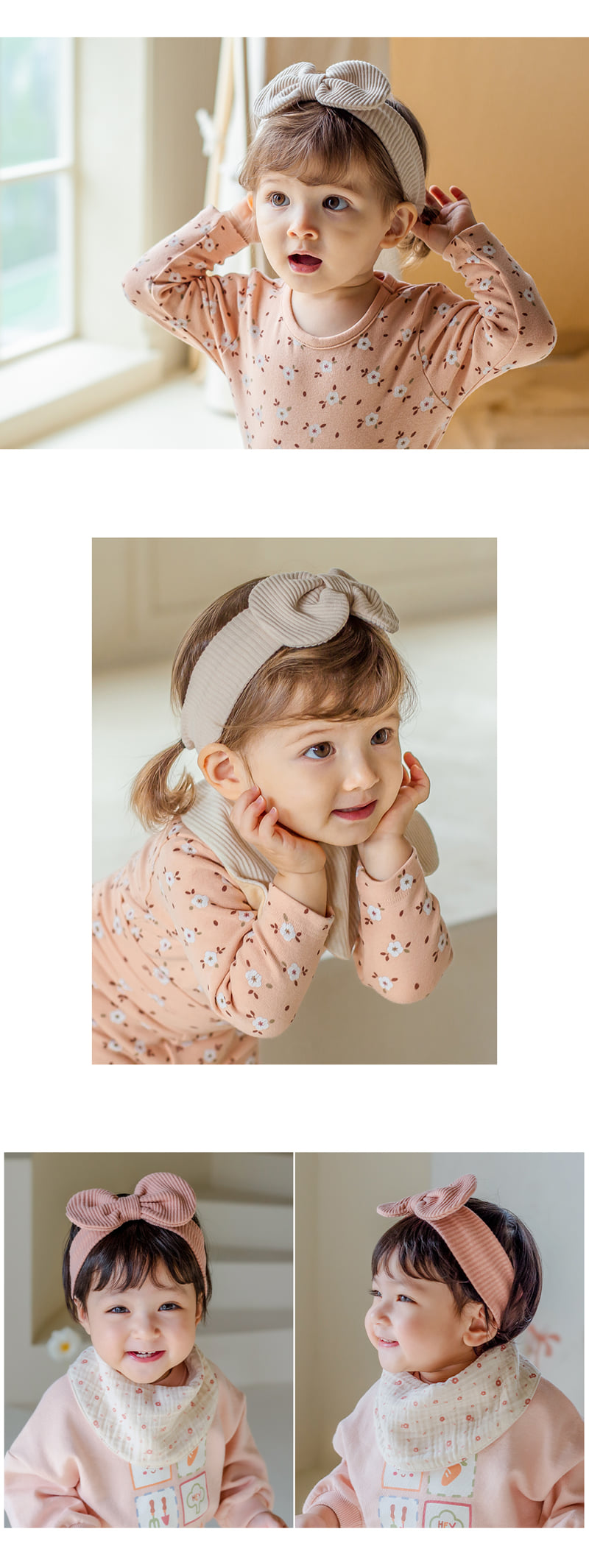 Kids Clara - Korean Baby Fashion - #babyoutfit - Days Baby Hairband-R (set of 5) - 8