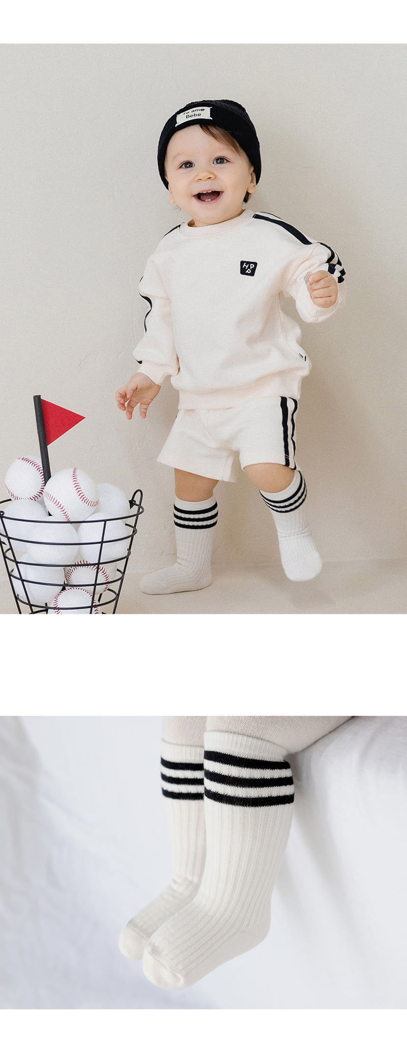 Kids Clara - Korean Baby Fashion - #babyoutfit - Bestie Knee Socks (set of 5) - 6