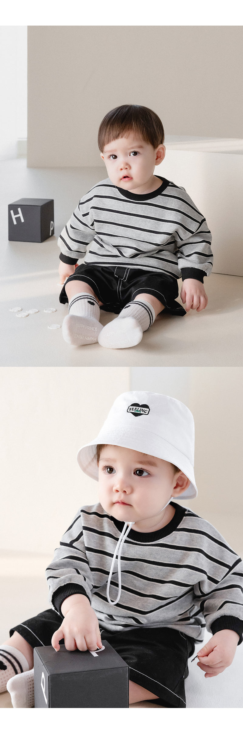 Kids Clara - Korean Baby Fashion - #babyootd - Chaumon Baby Sweatshirts - 4
