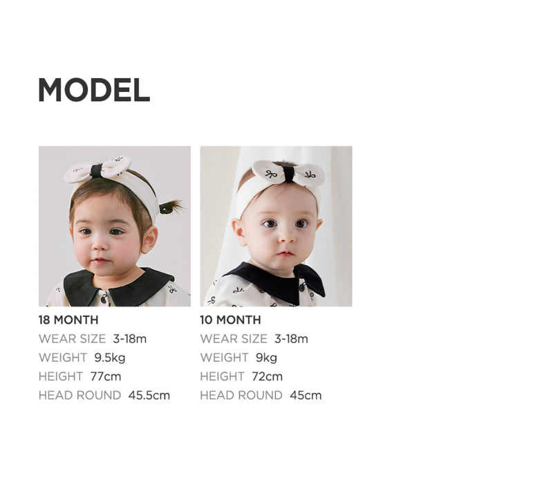 Kids Clara - Korean Baby Fashion - #babyoutfit - Mardi Baby Hairband (set of 5) - 9