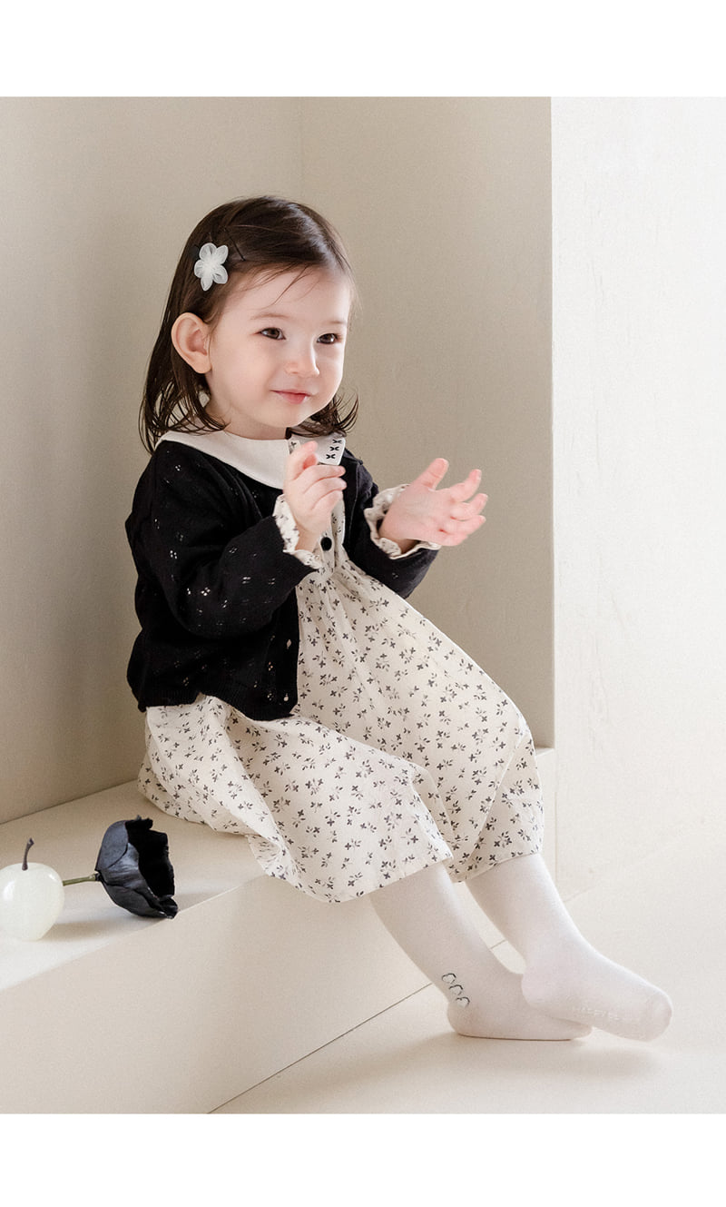 Kids Clara - Korean Baby Fashion - #babyootd - Roxy Baby Tights (set of 5) - 4