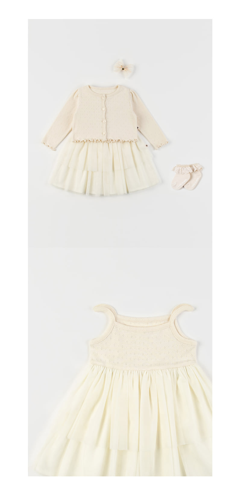 Kids Clara - Korean Baby Fashion - #babyoutfit - Priscilla Baby One-Piece - 5