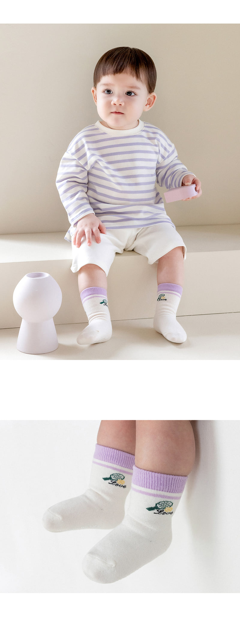 Kids Clara - Korean Baby Fashion - #babywear - Dunst Socks (set of 5) - 2
