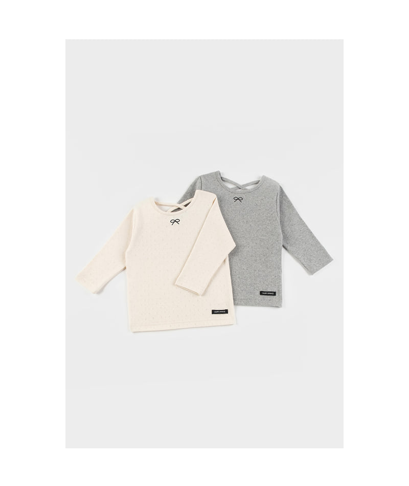 Kids Clara - Korean Baby Fashion - #babyoutfit - Bellanie Baby Tee - 4