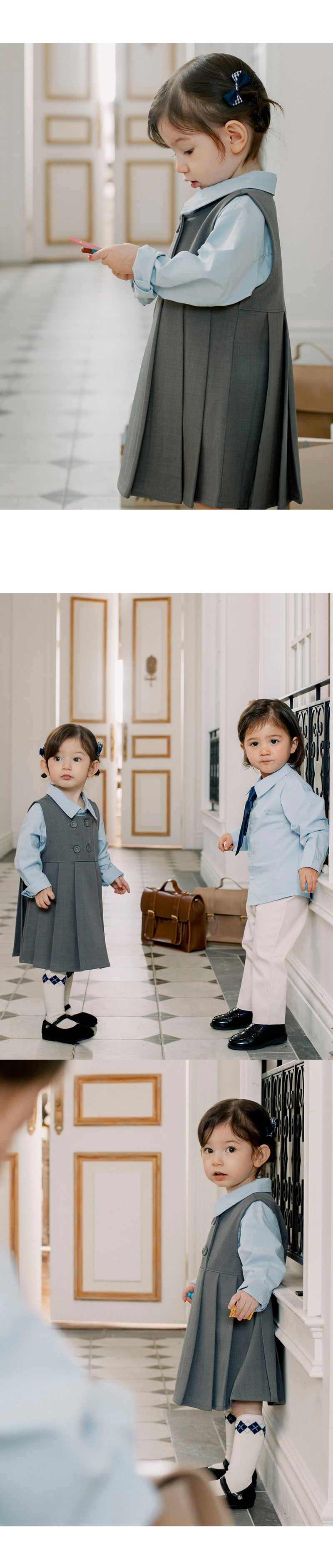 Kids Clara - Korean Baby Fashion - #onlinebabyboutique - Ashley Baby One-piece - 5