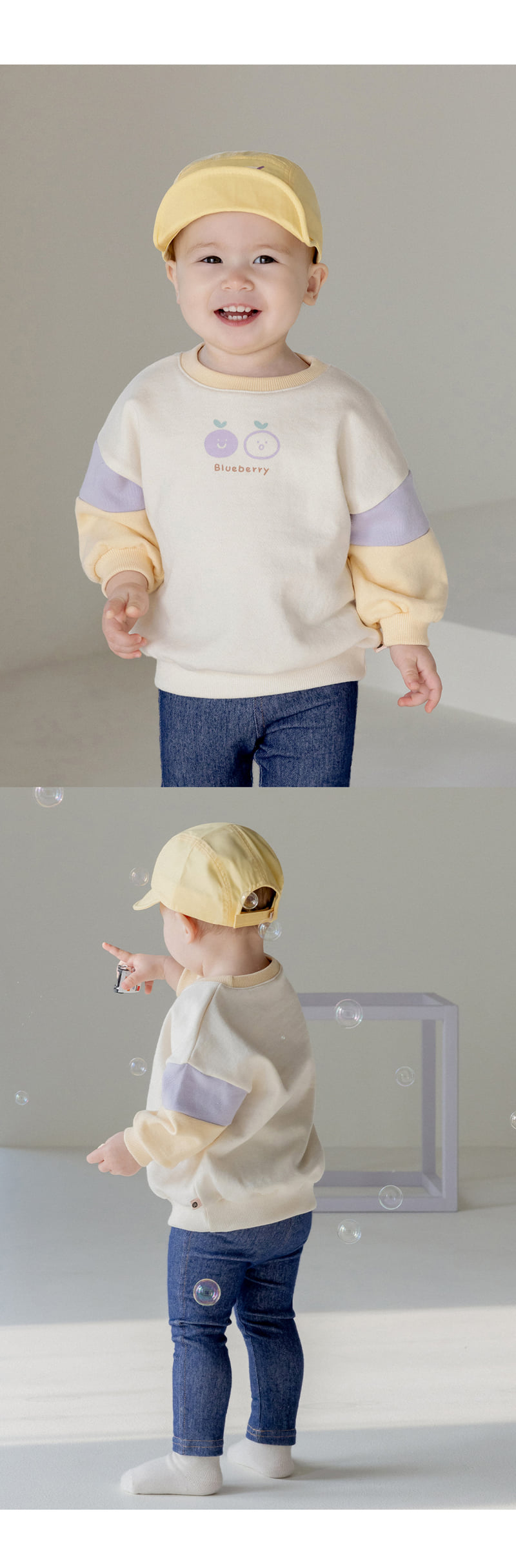 Kids Clara - Korean Baby Fashion - #onlinebabyboutique - Buttercup Baby Sweatshirts - 5