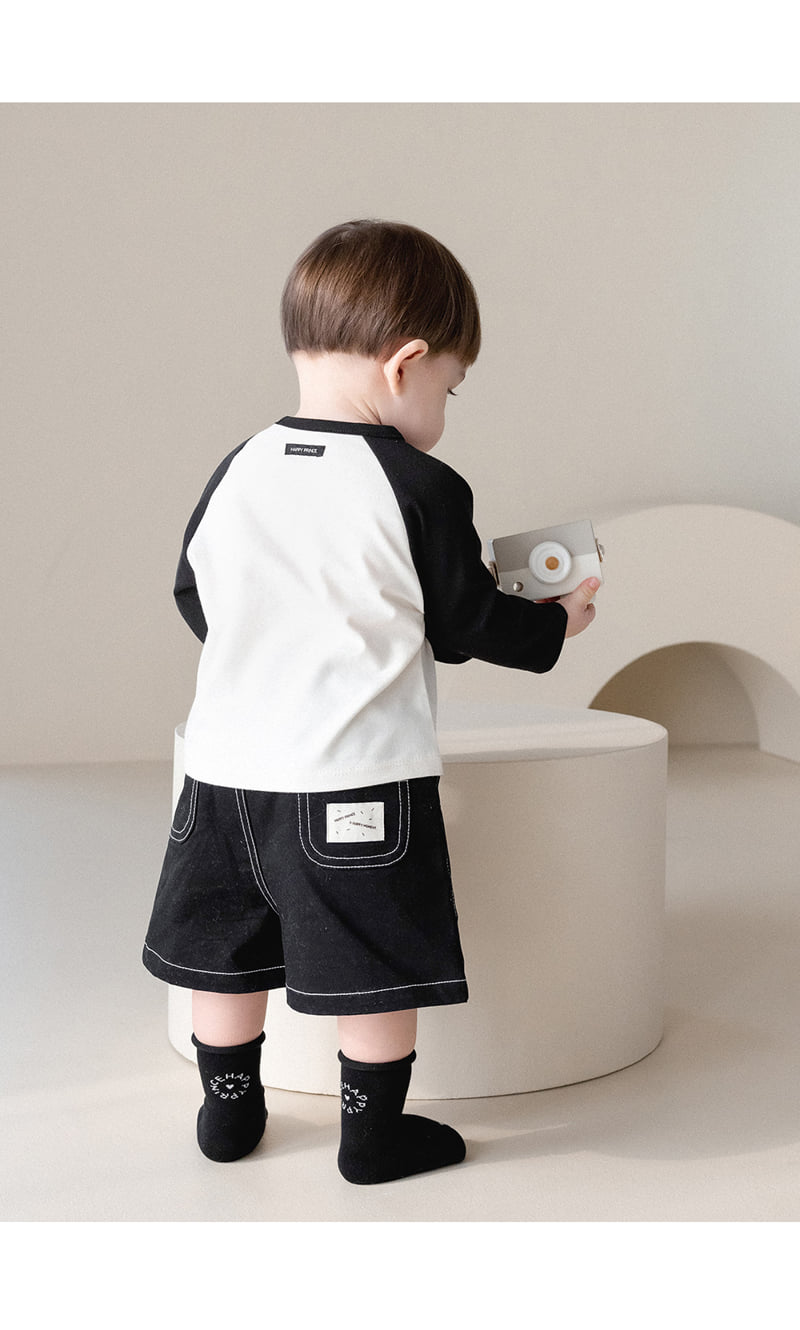 Kids Clara - Korean Baby Fashion - #babywear - Hao Raglan Baby Tee - 4