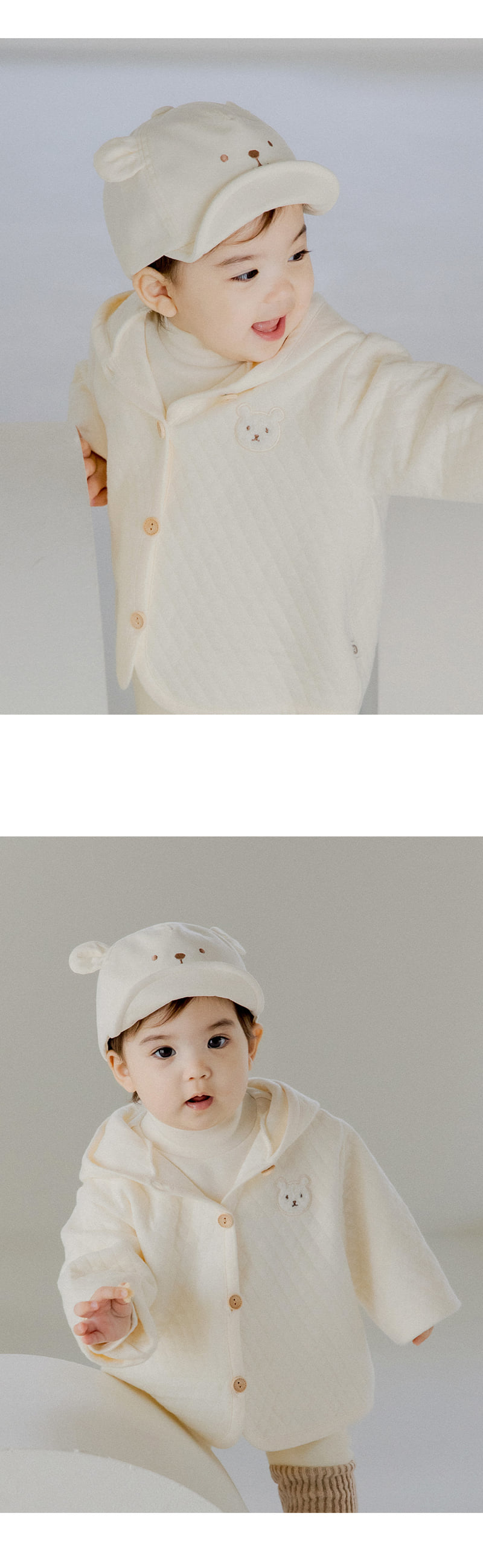 Kids Clara - Korean Baby Fashion - #onlinebabyboutique - Gid Baby Wire Cap - 2
