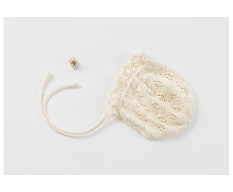 Kids Clara - Korean Baby Fashion - #onlinebabyboutique - Rib Knit Baby Bonnet - 4