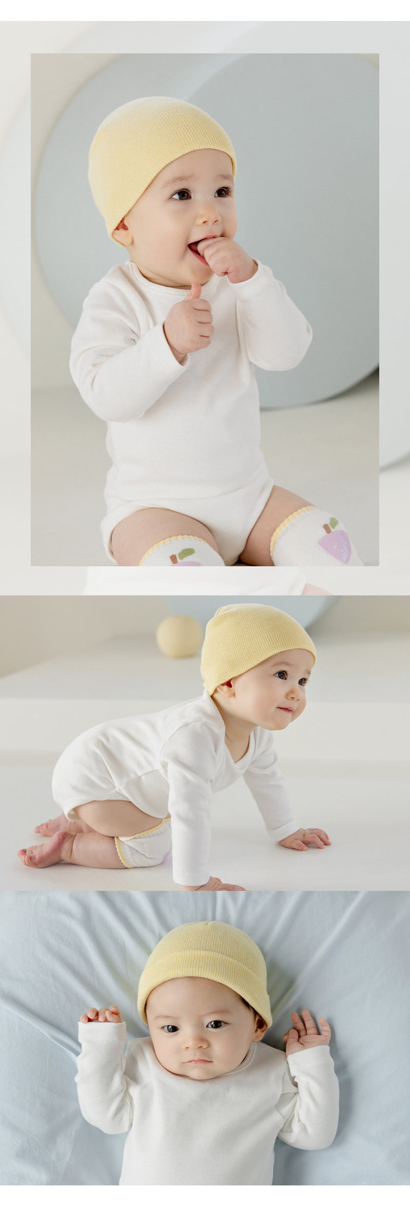 Kids Clara - Korean Baby Fashion - #onlinebabyshop - Newborn Beanie-R - 5
