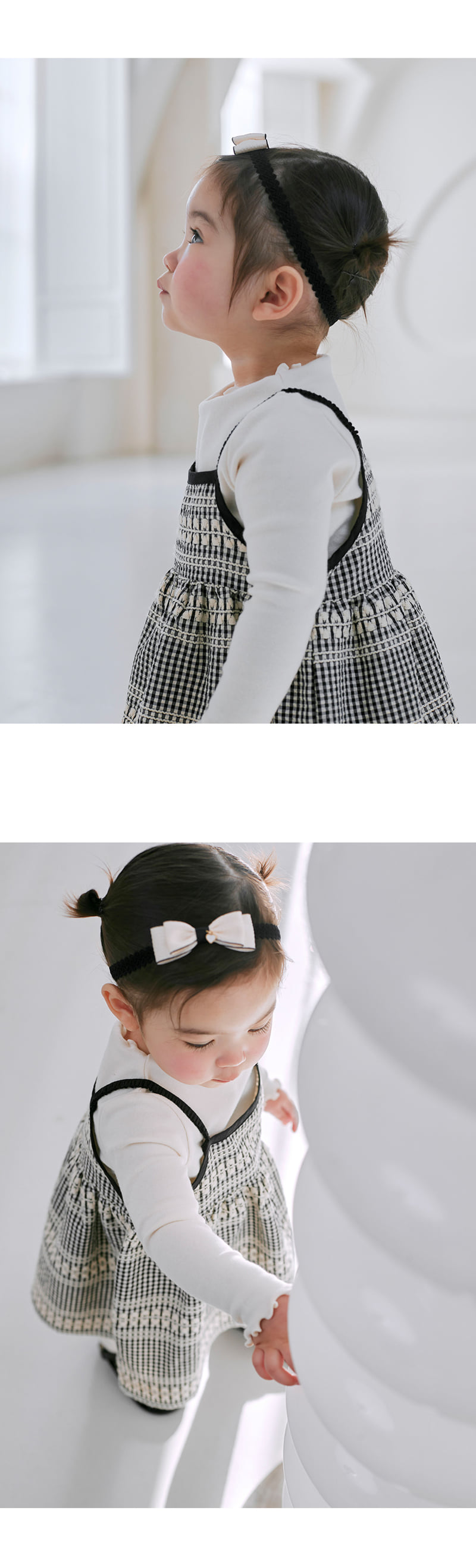 Kids Clara - Korean Baby Fashion - #onlinebabyshop - Flori Bustier Mini Baby One-piece - 3