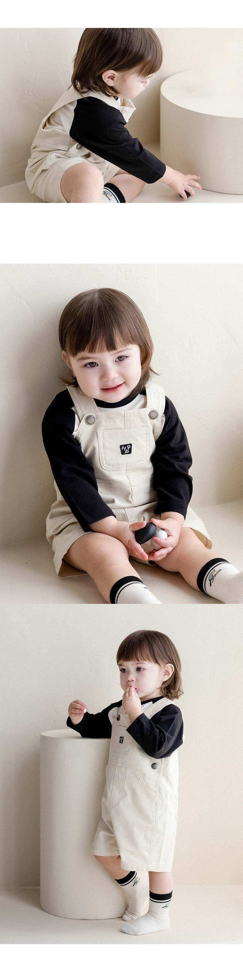 Kids Clara - Korean Baby Fashion - #onlinebabyshop - Hao Raglan Baby Tee - 5