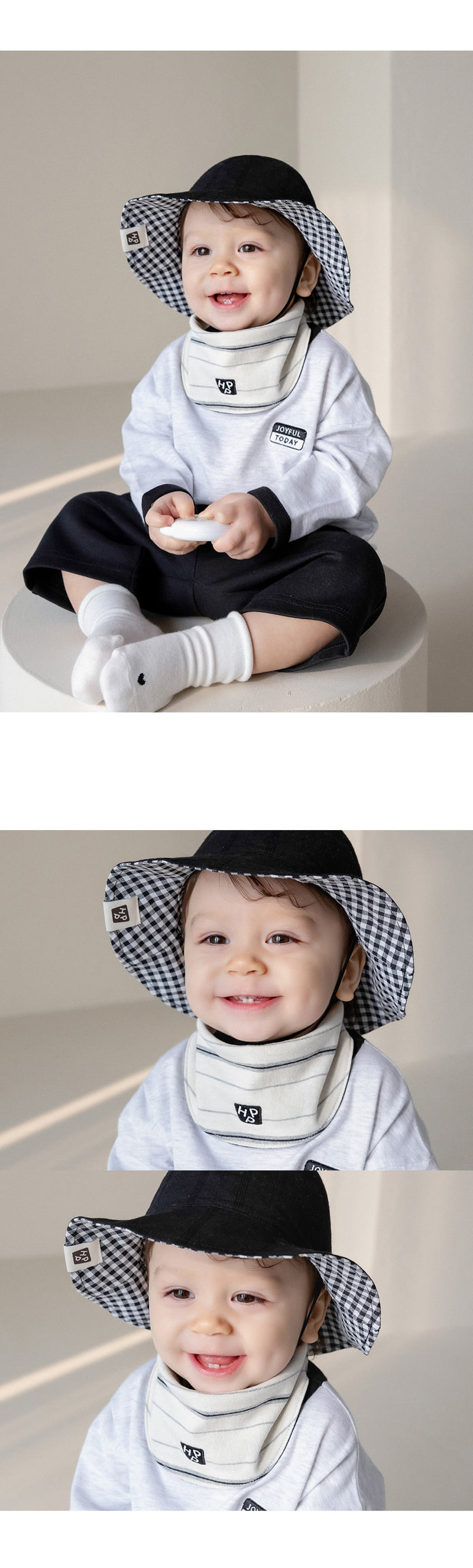 Kids Clara - Korean Baby Fashion - #onlinebabyshop - Every Reversible Baby Banana Bib - 2