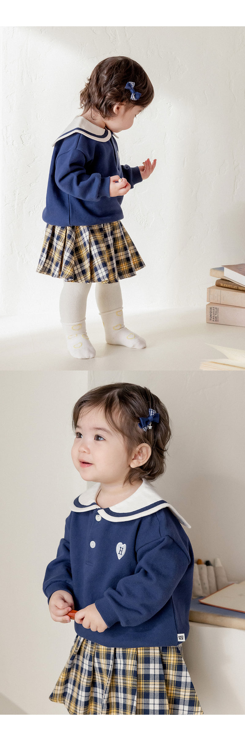 Kids Clara - Korean Baby Fashion - #smilingbaby - Erin Baby Pleated Skirt - 2