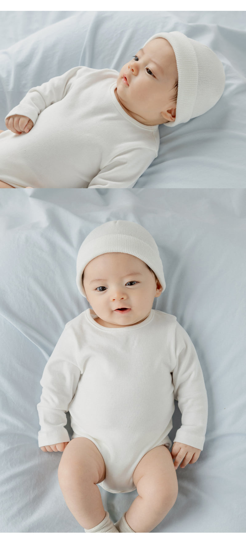 Kids Clara - Korean Baby Fashion - #smilingbaby - Newborn Beanie-R - 6
