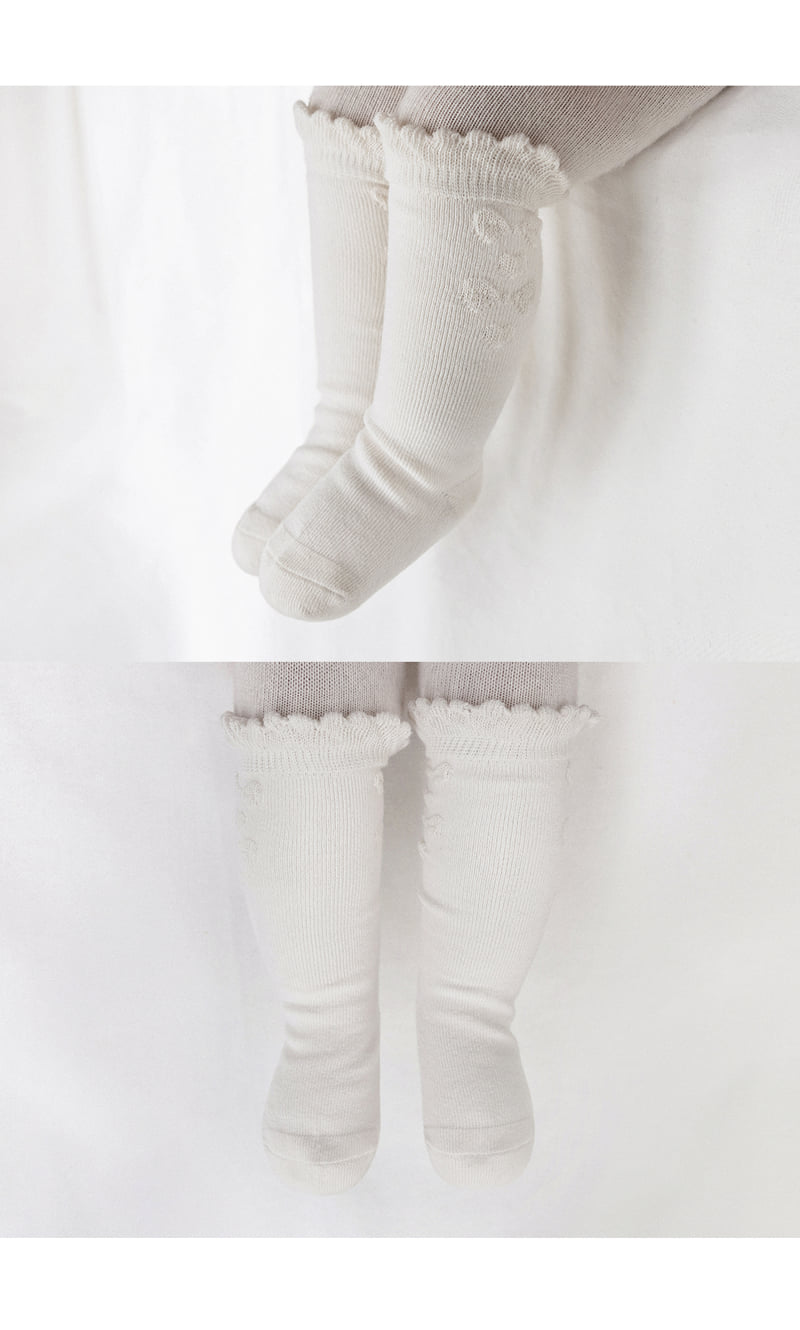 Kids Clara - Korean Baby Fashion - #smilingbaby - Fay Baby Knee Socks (set of 5) - 3