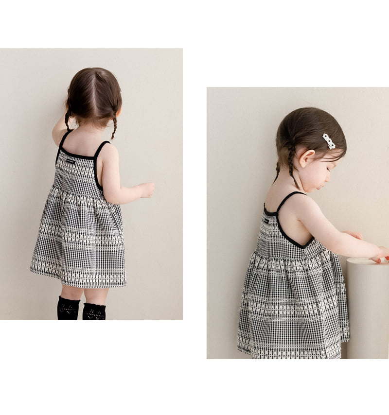 Kids Clara - Korean Baby Fashion - #onlinebabyshop - Flori Bustier Mini Baby One-piece - 4