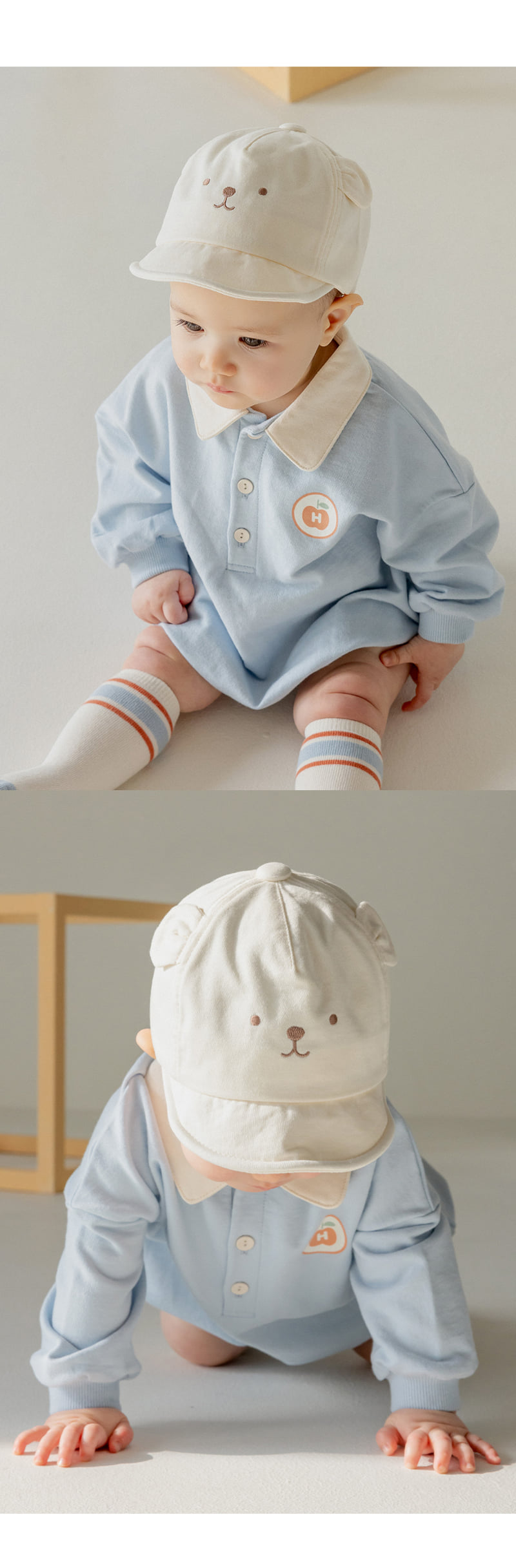 Kids Clara - Korean Baby Fashion - #onlinebabyshop - Gid Baby Wire Cap - 4