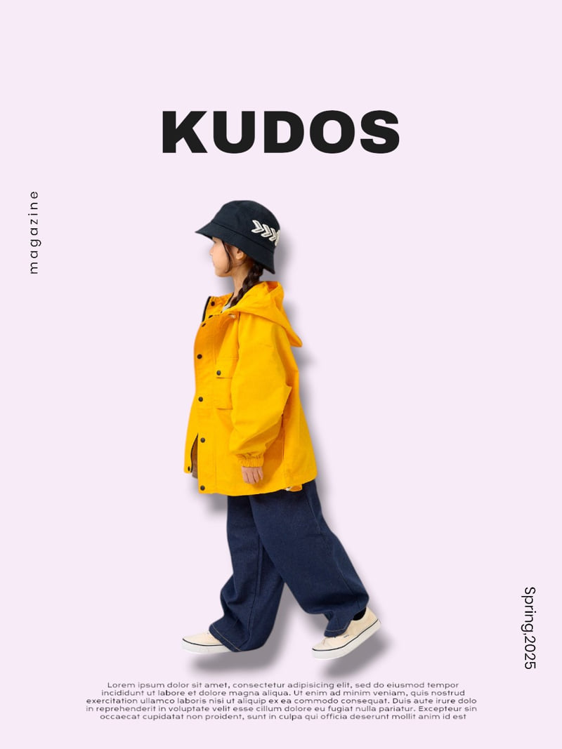 Kudos - Korean Children Fashion - #Kfashion4kids - Balloon Fit Pocket Denim Pants - 9