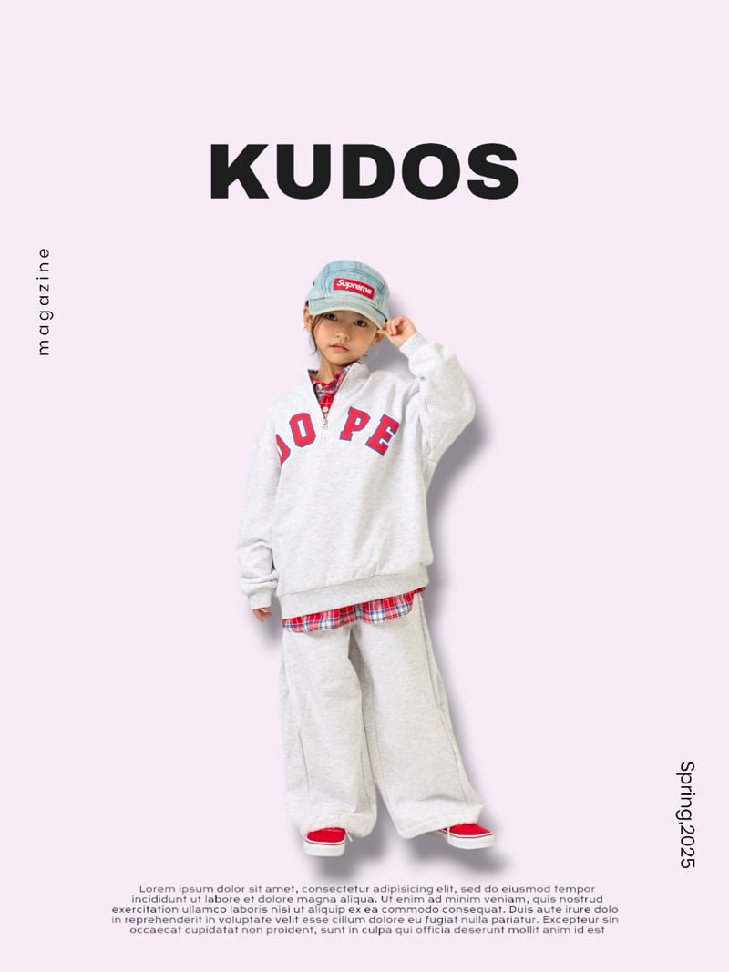 Kudos - Korean Children Fashion - #childofig - Balloon Fit Sweat Pants - 6
