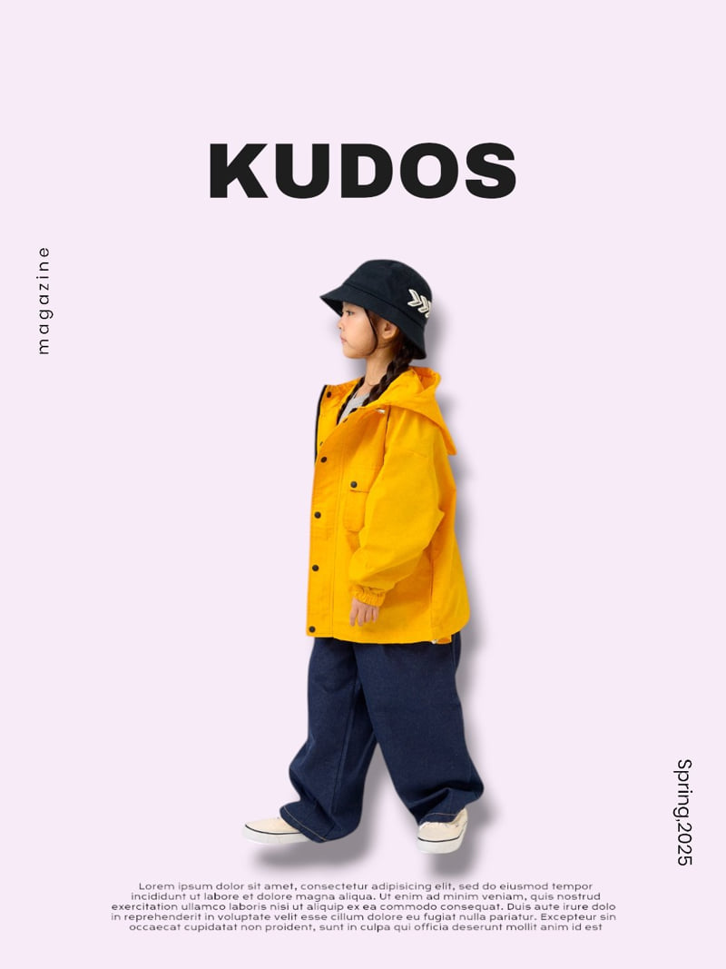 Kudos - Korean Children Fashion - #childofig - Balloon Fit Pocket Denim Pants