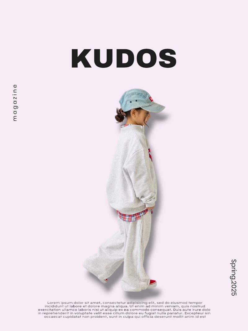 Kudos - Korean Children Fashion - #childrensboutique - Half Zip-Up Sweatshirts - 8