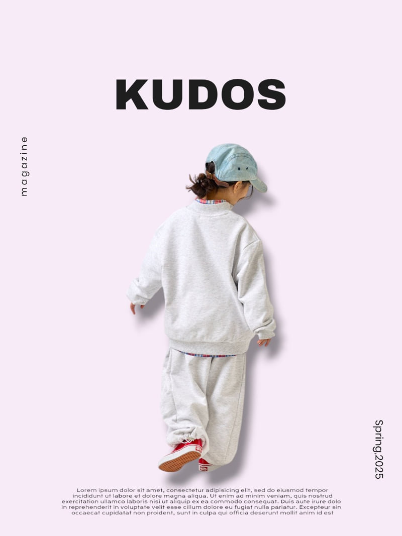 Kudos - Korean Children Fashion - #designkidswear - Half Zip-Up Sweatshirts - 9