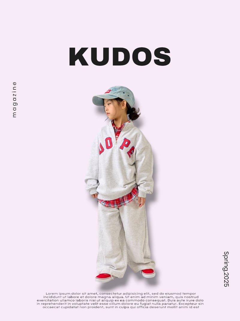Kudos - Korean Children Fashion - #designkidswear - Balloon Fit Sweat Pants - 8