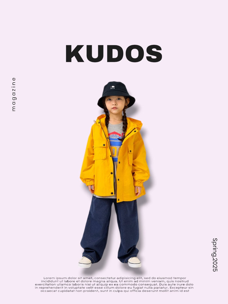 Kudos - Korean Children Fashion - #designkidswear - Balloon Fit Pocket Denim Pants - 3