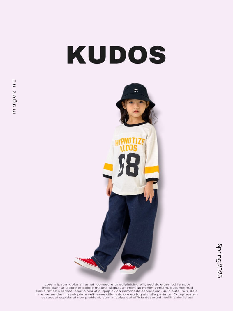 Kudos - Korean Children Fashion - #discoveringself - 7-Large Tee - 3