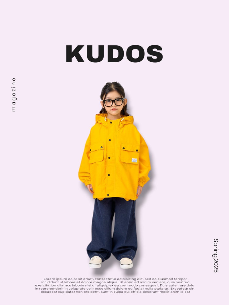 Kudos - Korean Children Fashion - #discoveringself - Explorer Hood Jacket