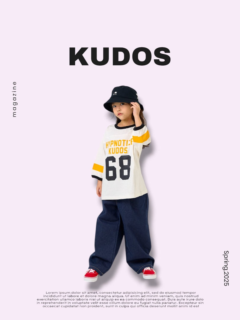 Kudos - Korean Children Fashion - #discoveringself - 7-Large Tee - 4
