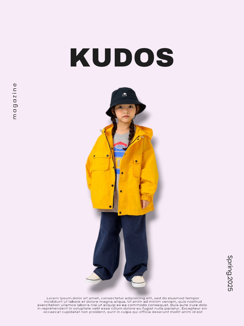 Kudos - Korean Children Fashion - #kidsshorts - Balloon Fit Pocket Denim Pants - 6