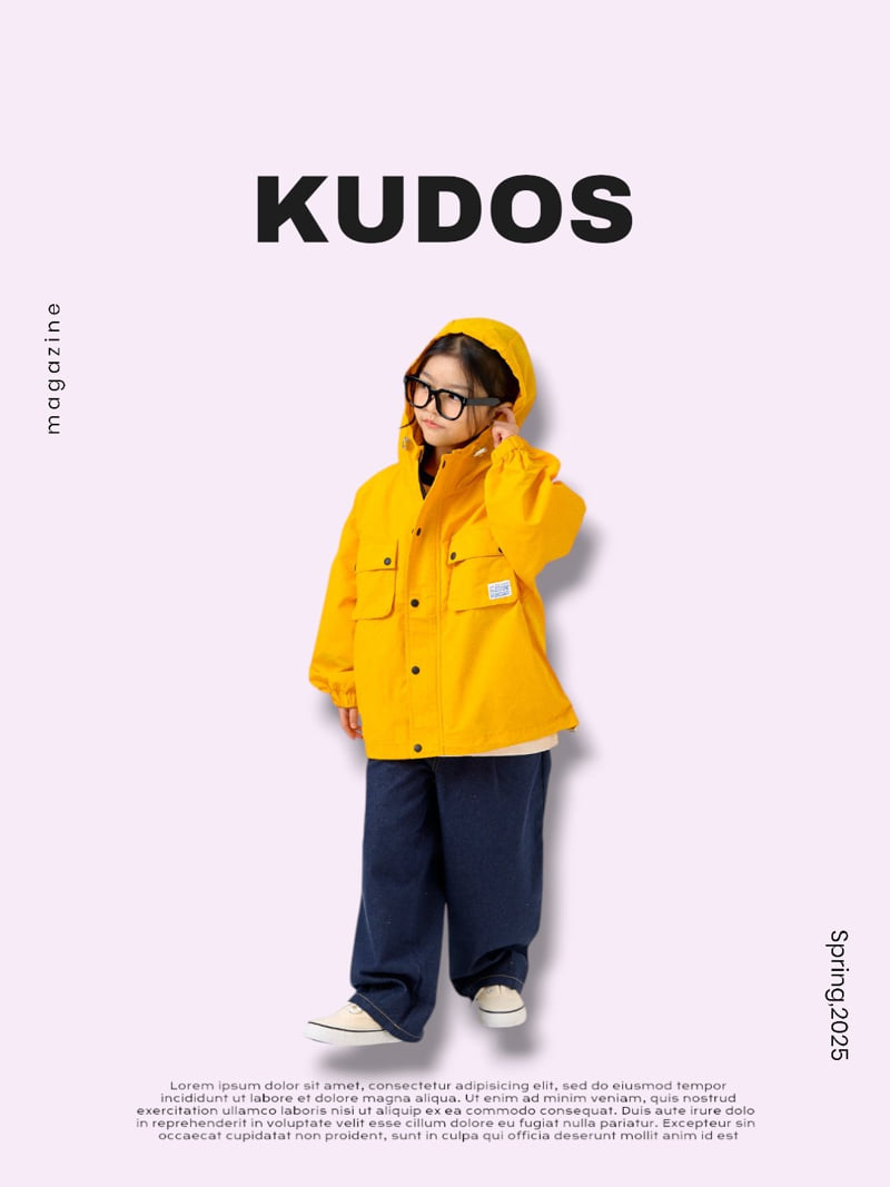 Kudos - Korean Children Fashion - #kidsstore - Balloon Fit Pocket Denim Pants - 7