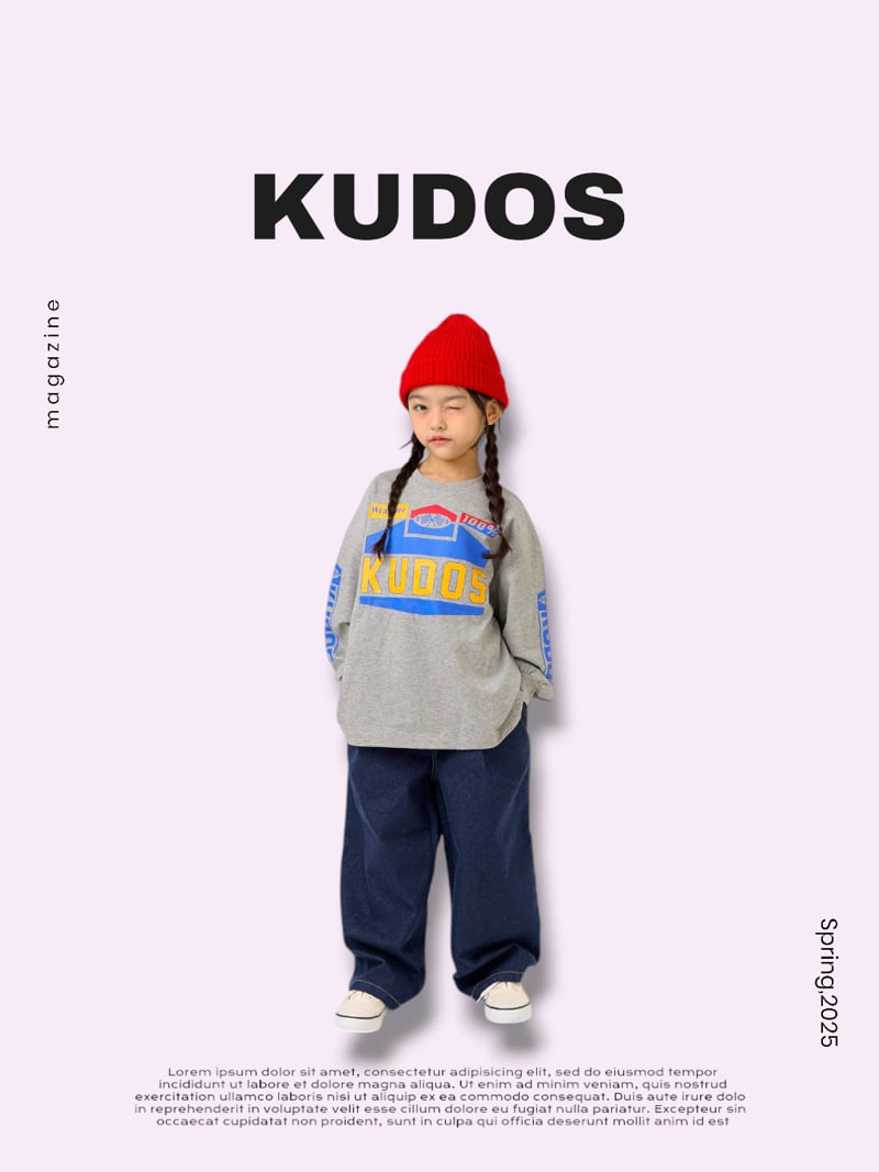 Kudos - Korean Children Fashion - #kidzfashiontrend - Rally Long Sleeve Tee - 12