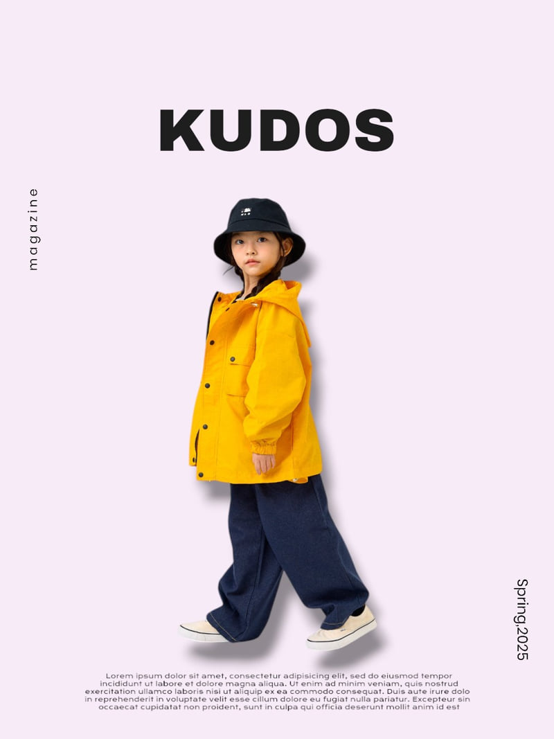 Kudos - Korean Children Fashion - #littlefashionista - Balloon Fit Pocket Denim Pants - 10