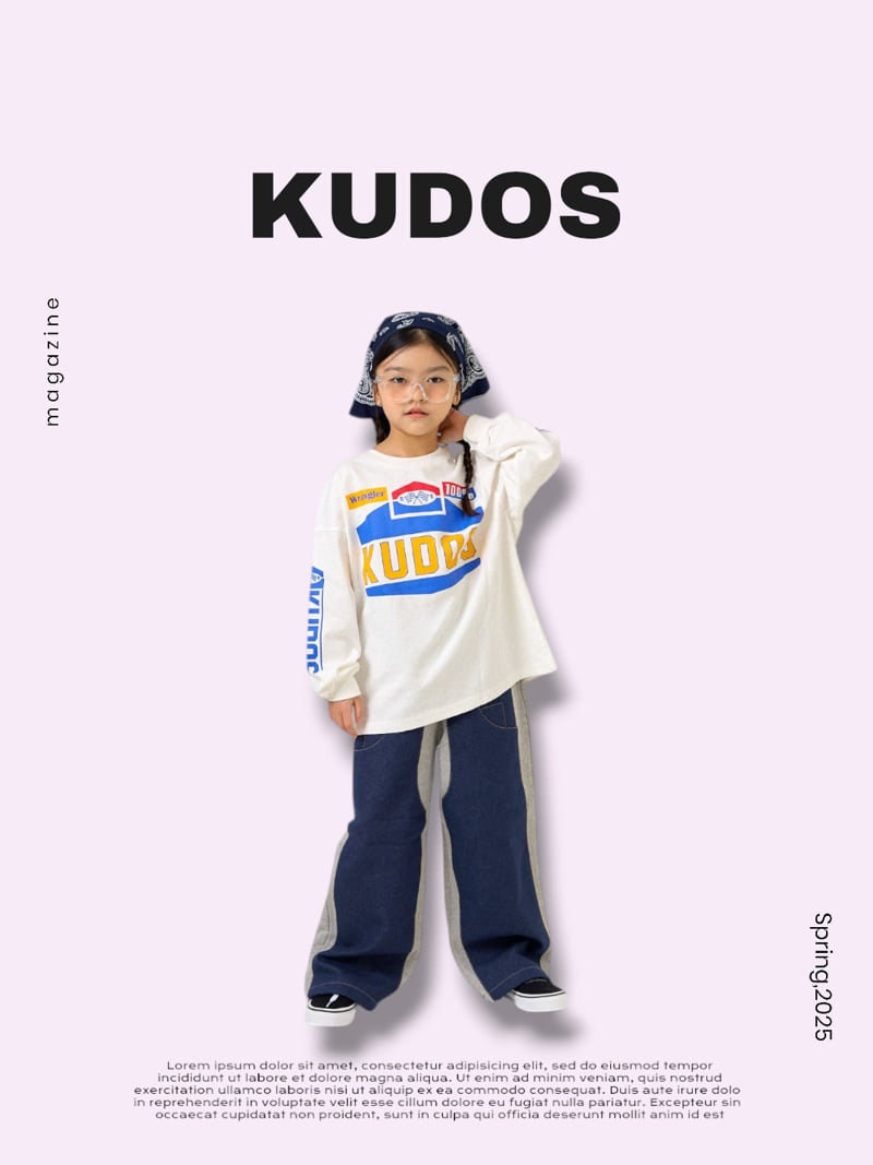 Kudos - Korean Children Fashion - #magicofchildhood - Rally Long Sleeve Tee