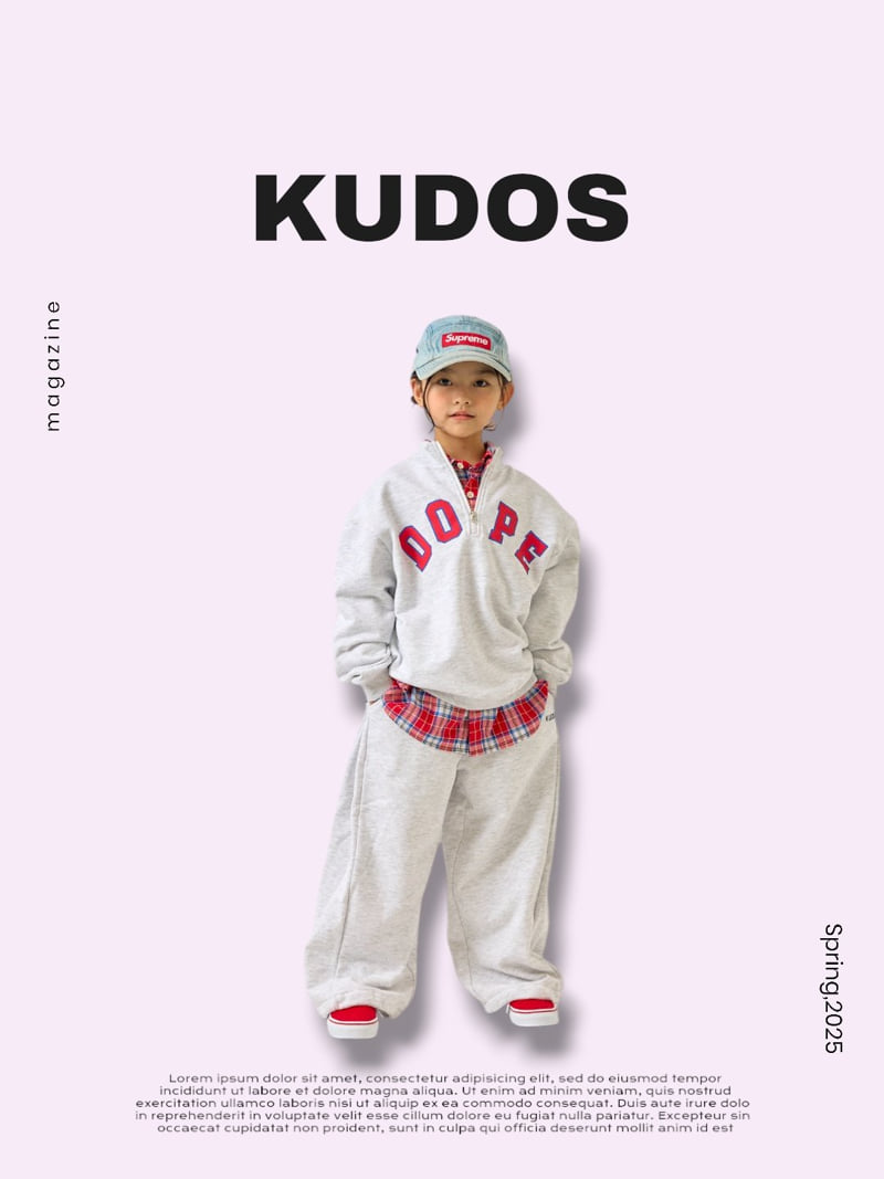 Kudos - Korean Children Fashion - #minifashionista - Balloon Fit Sweat Pants - 3