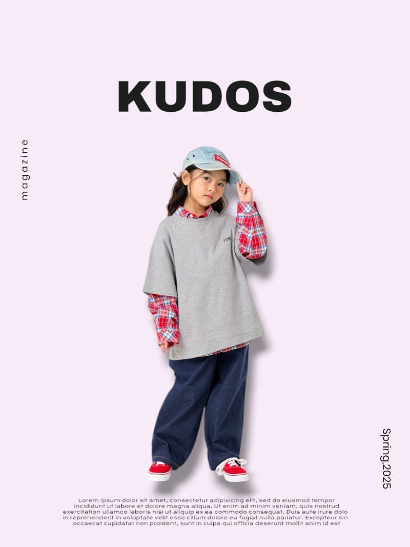 Kudos - Korean Children Fashion - #minifashionista - Balloon Fit Pocket Denim Pants - 12